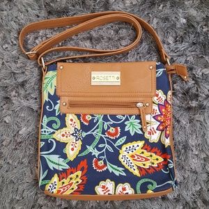 SEND AN OFFER Floral Rosetti purse